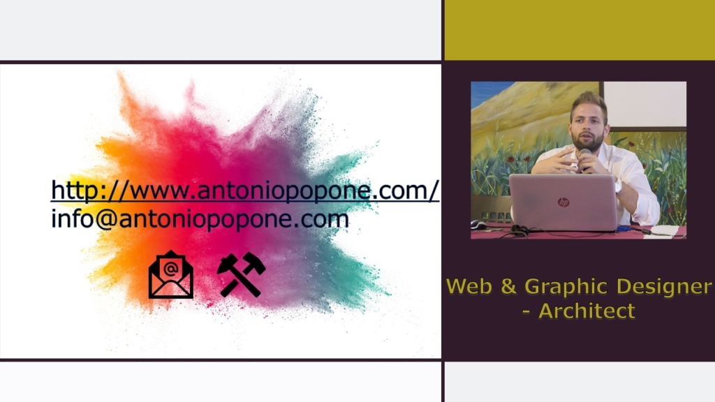 antonio popone - sito web